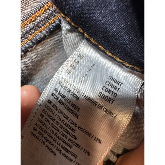 American Eagle Outfitters Women's Jegging Jeans Super Stretch Denim Size 2 Blue - Picture 4 of 10